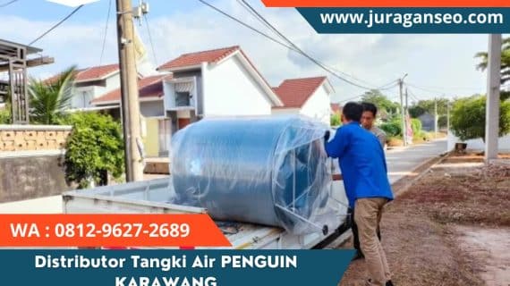 Distributor Tangki Air Penguin di Jomin Barat
