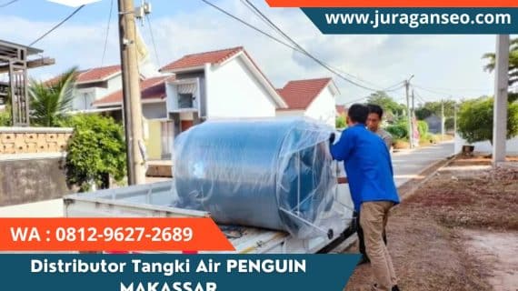Distributor Tangki Air Penguin di Maccini Gusung