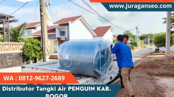 Distributor Tangki Air Penguin melayani Leuwimalang Kabupaten Bogor
