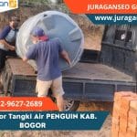 Distributor Tangki Air Penguin melayani Jayaraharja Kabupaten Bogor