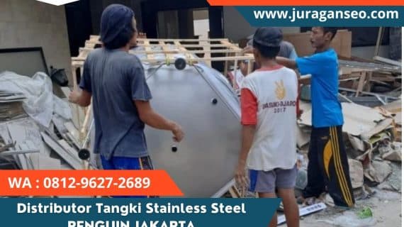 Jual Tangki Air Stainless PENGUIN di Kedaung Kali Angke Jakarta Barat